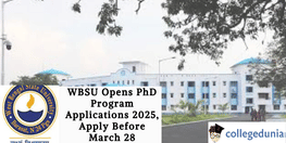 WBSU PhD Admissions Open